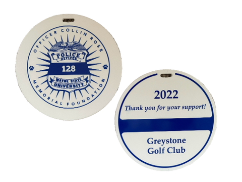 2022 Golf Bag Tag